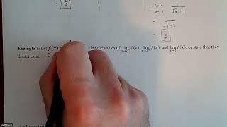 Calc 1 - Techniques for Computing Limits with Domain Issues Factoring and Conjugate – Part 2
