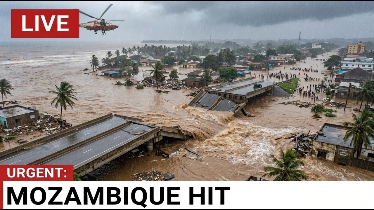Mozambique Braces for Cyclone Gezani After ALREADY Losing 700,000 to Floods