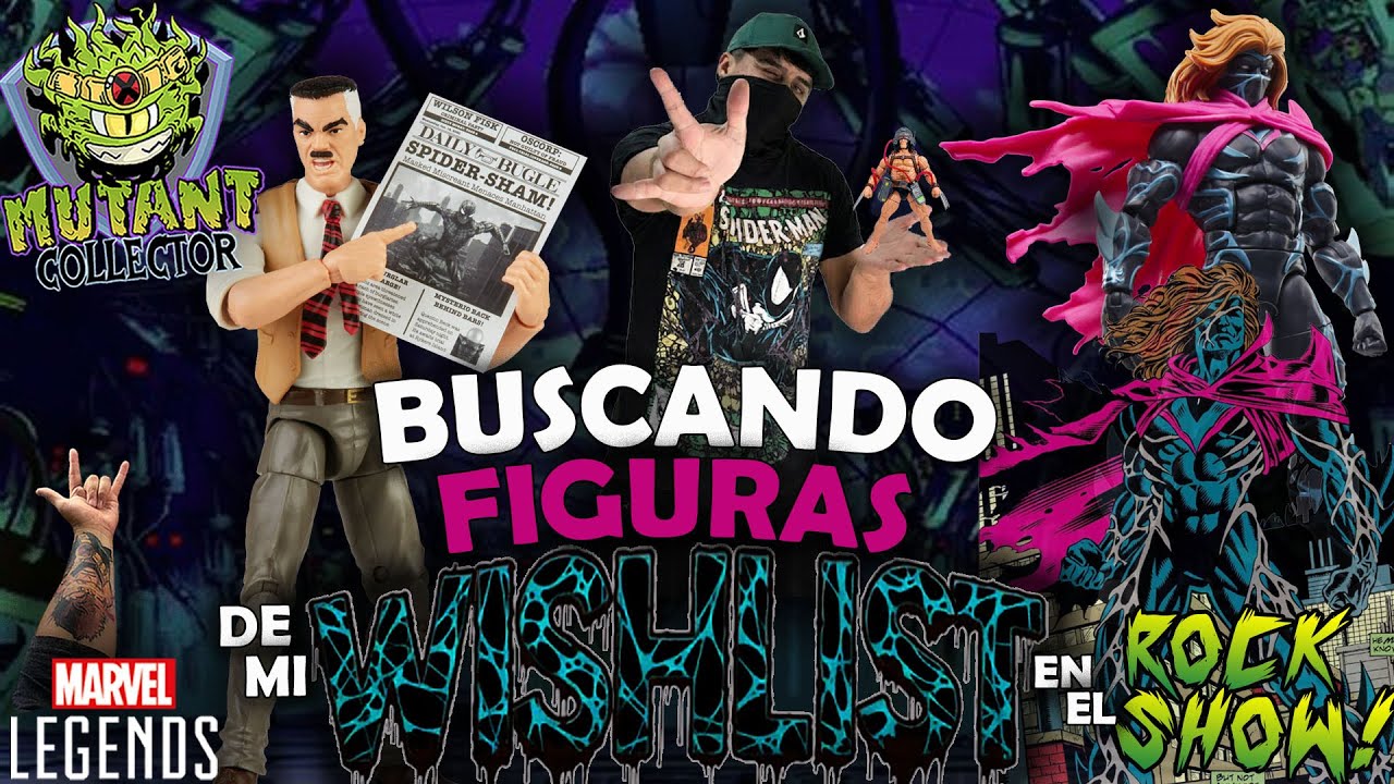 Comprando Figuras de mi WISHLIST✨Video 2026 | Villanos de Spiderman🕷️🕸️en el ROCK SHOW!