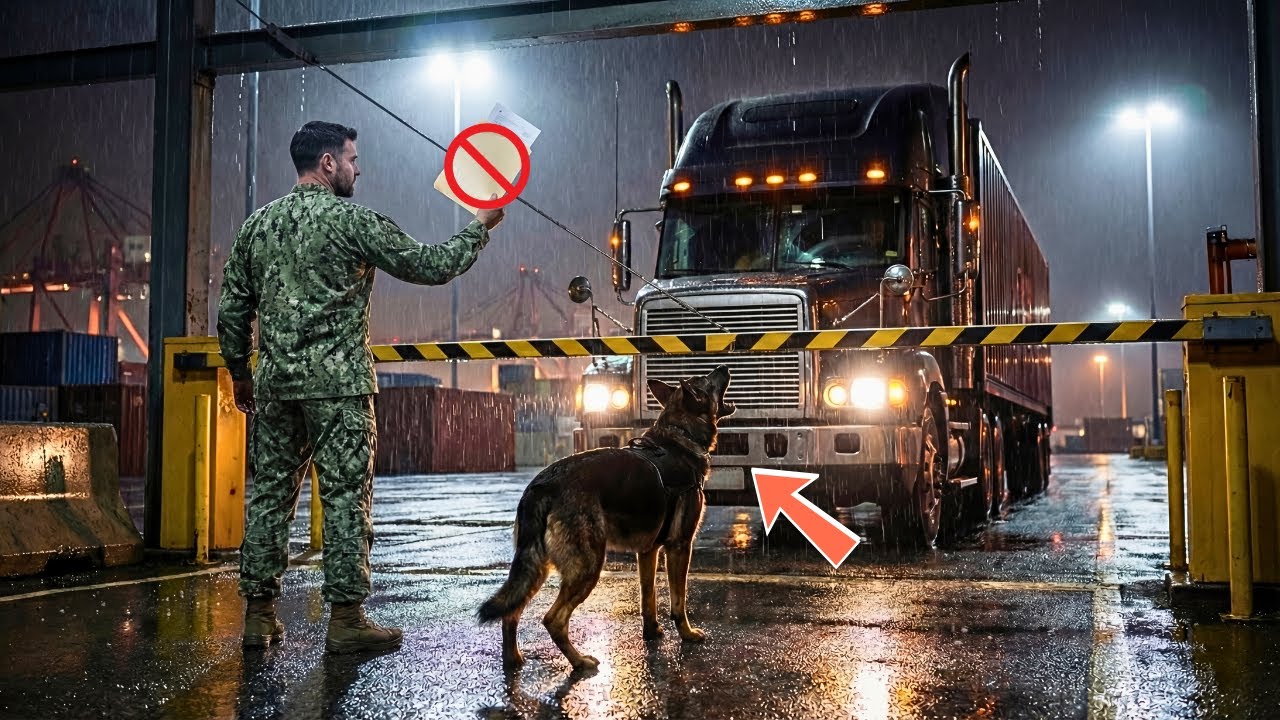 K9 Dog Blocks the Exit — and Saves a Retired SEAL From a Choice He’d Regret Forever!