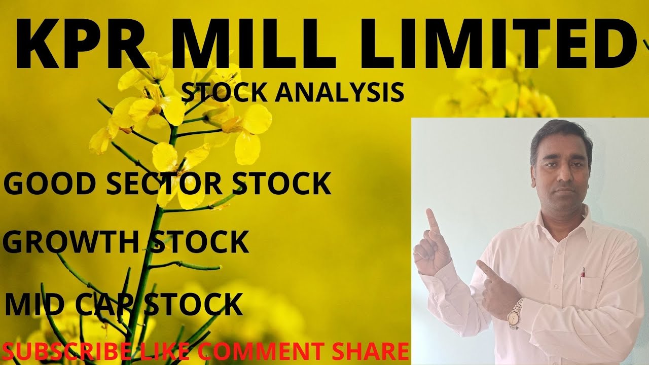 KPR MILL LTD.STOCK ANALYSIS IN TAMIL | GROWTH STOCK | LEARN SHARES