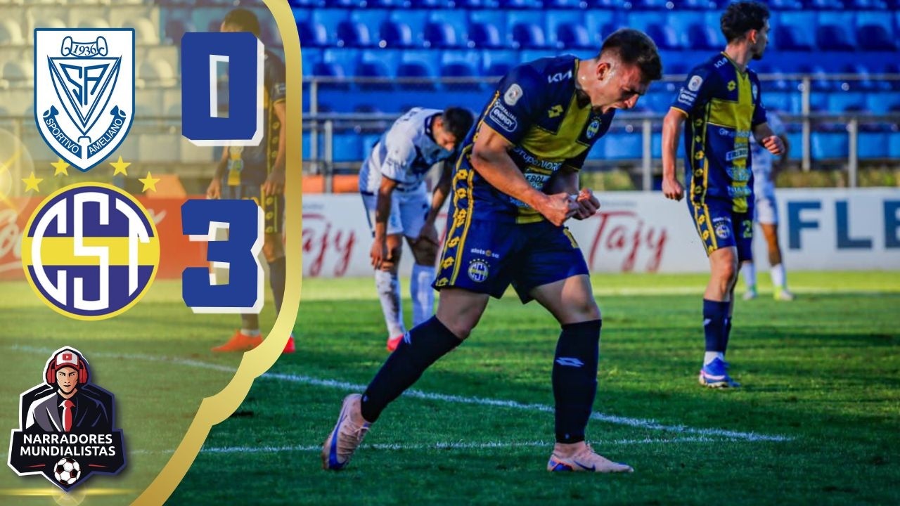 LIGA PARAGUAY  🥅  Sportivo Ameliano 0 - 3 Trinidense  ⚽ NARRADORES MUNDIALISTAS ⚽ (CC BY 3.0)