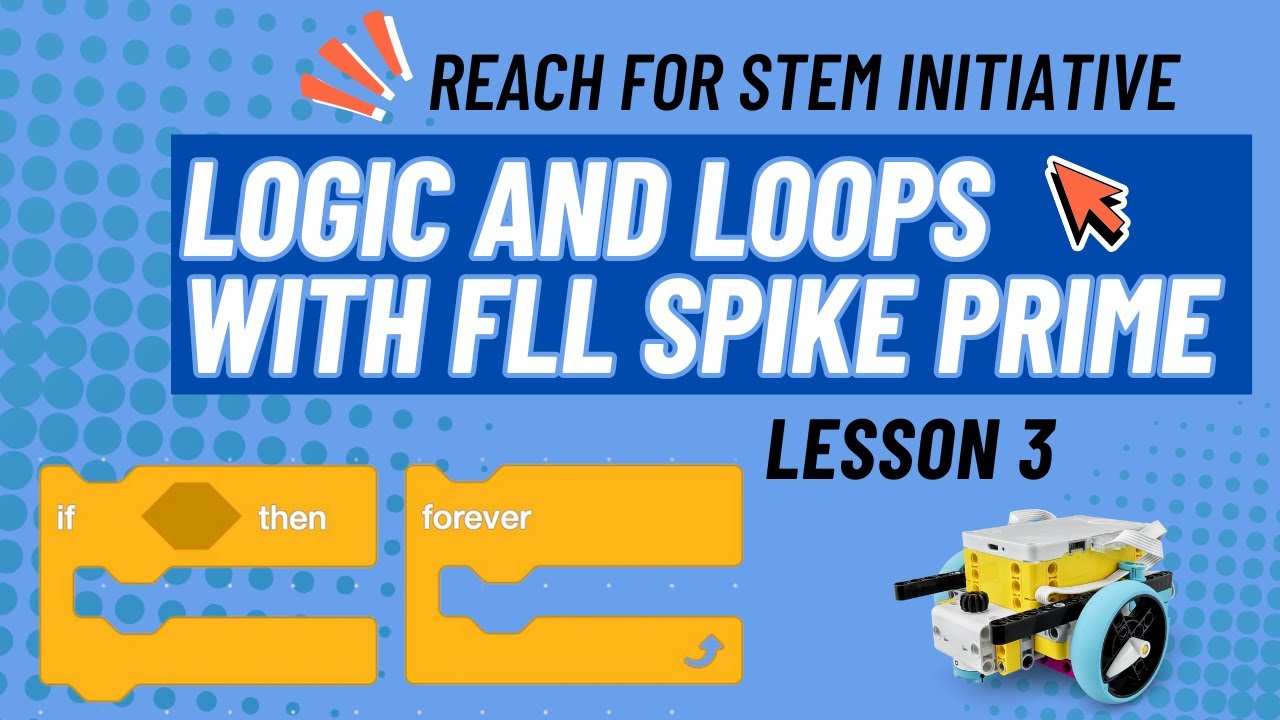 Lesson 3: Logic and Loops with LEGO Spike Prime - YouTube