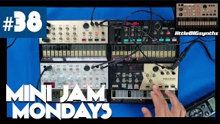 Mini Jam Monday #38 | Korg Volca Drum, FM, Bass, and Keys