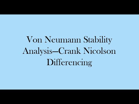 Von Neumann Stability