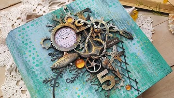 Mixed Media Using Immix Embossing Powder