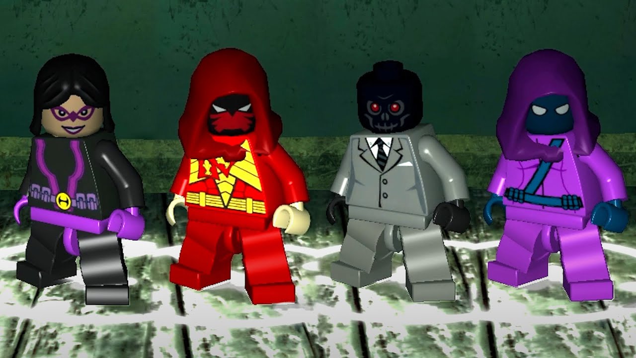 Secret characters in Lego Batman 1 (black mask, huntress, spoiler, and  azrael) : r/LegoBatman