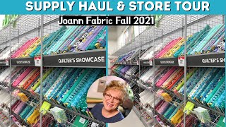 Joann Fabric and Supply Haul plus Store Tour
