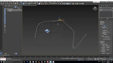 3ds max 2020 Tutorial - Path Constraint Animation