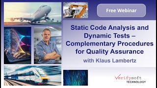 Webinar: Static Analysis and Dynamic Tests (English, 252)