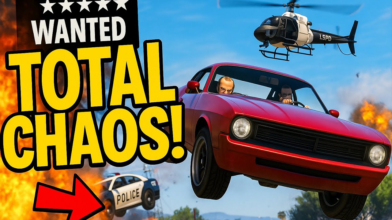 "GTA 5 Chaos: Epic Police Chase Gone Wrong! 🚓💥 (Insane Ending)" - YouTube