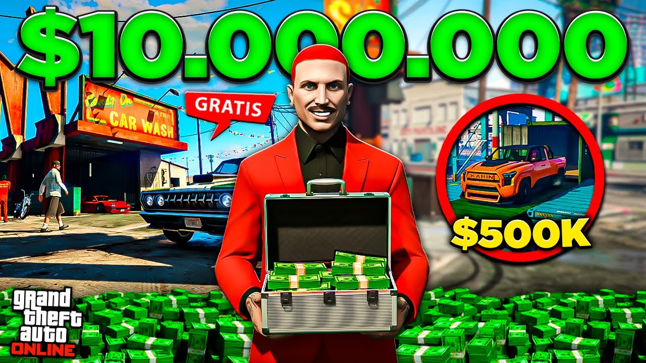 Como Ganhar Milhões Com o Lava Rápido no GTA Online (De Graça!)