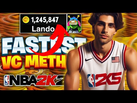 NBA 2K25 FASTEST VC GLITCH 🔥 GET UNLIMITED VC NOW! BEST VC METHOD WORKING AFTER PATCH!