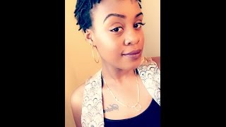 Loc Journey | 1 Month Update + 1st Wash and Retwist