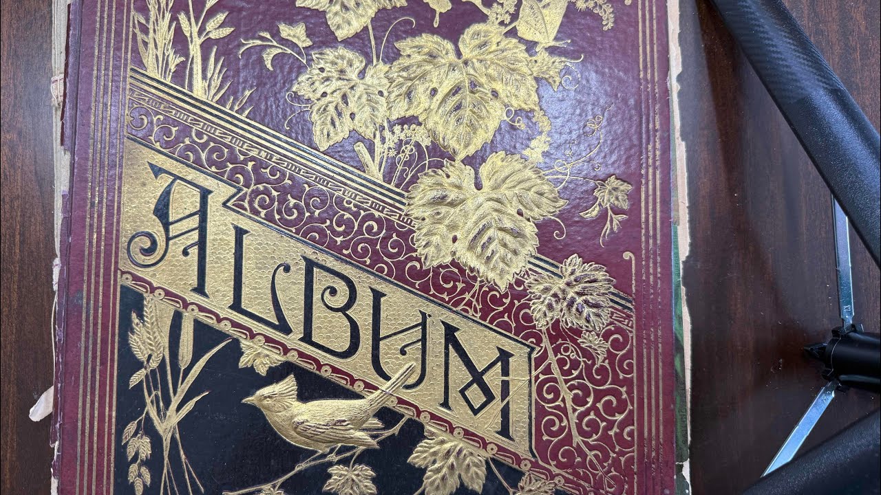 SOLD. SV642B. Showing the entire Scrapbook - YouTube