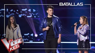 Layna, Joel e Ibone cantan 'Rewrite the stars' | Batallas | La Voz Kids Antena 3 2023