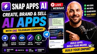 Snap Apps AI Review + Webinar Replay: Q&A + OTO Breakdown 🚀 Snap Apps AI Review + BONUS 🔴 screenshot 1