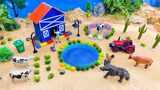 Let's Adventure with Mini Farm: Explore a magical world! | Mini Water Pump for Farm Animal