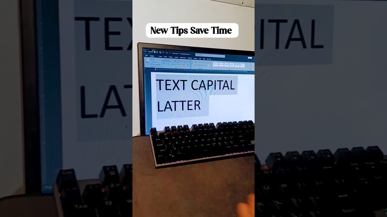 Microsoft Word offers versatile text formatting options for professional documents. 