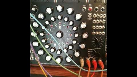 MFOS DIY Modular Synthesizer first patch pt. 1