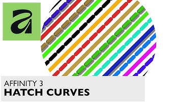 AFFINITY 3 HATCH Curve Basic Designs | How To Canva