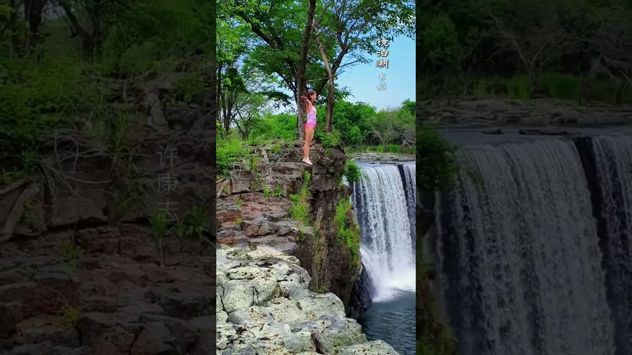 Женский отдел команды по дайвингу на озере Чжинбо. Центр творческого введения в активные виды спорт