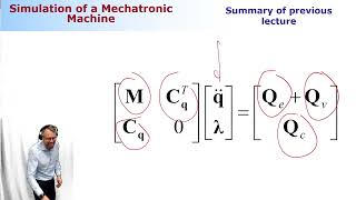 Lecture #7: 2023, Simulation of a Mechatronic Machine Live Stream