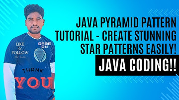 Java Pyramid Pattern Tutorial - Create Stunning Star Patterns Easily!
