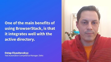 Eleks partners with BrowserStack to enhance testing experience