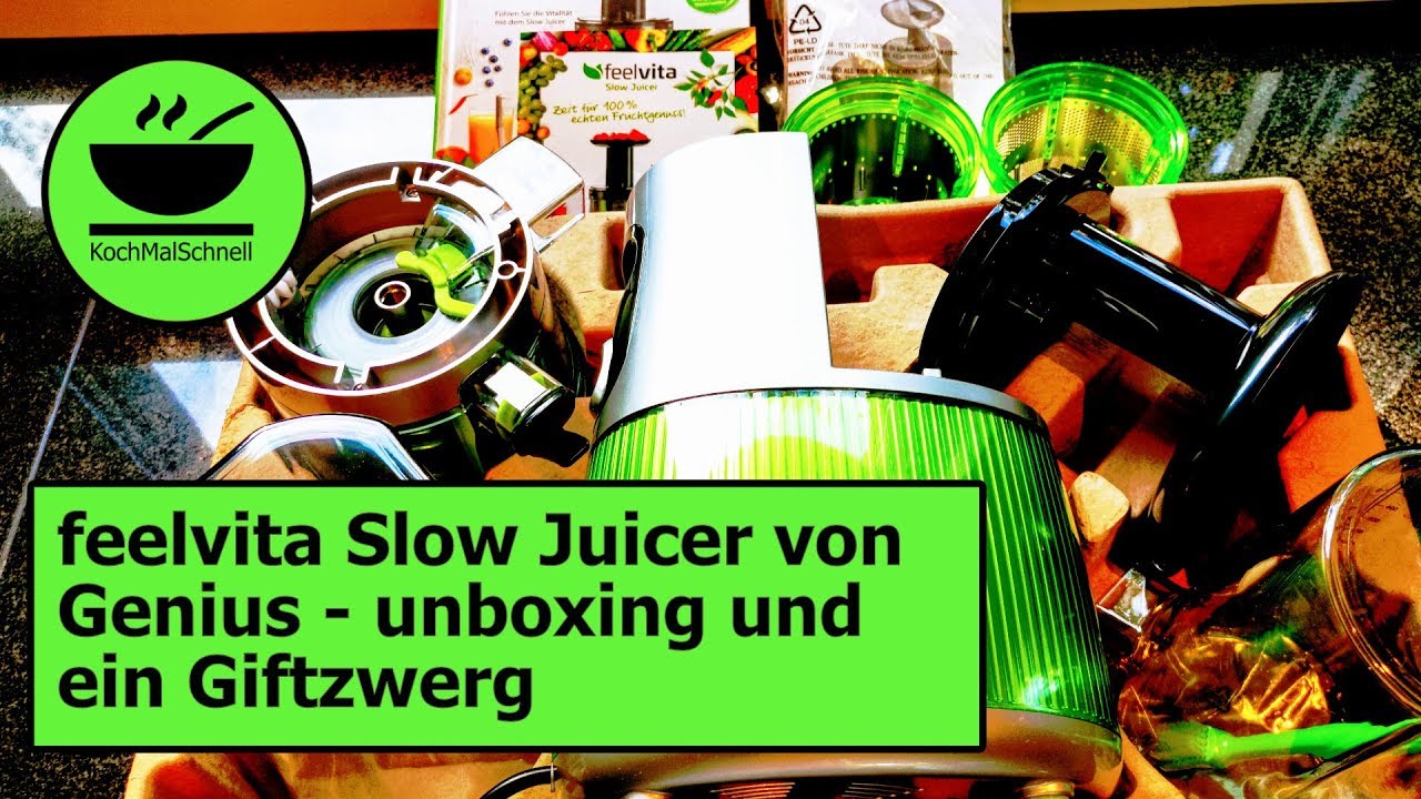 feelvita Slow Juicer von Genius