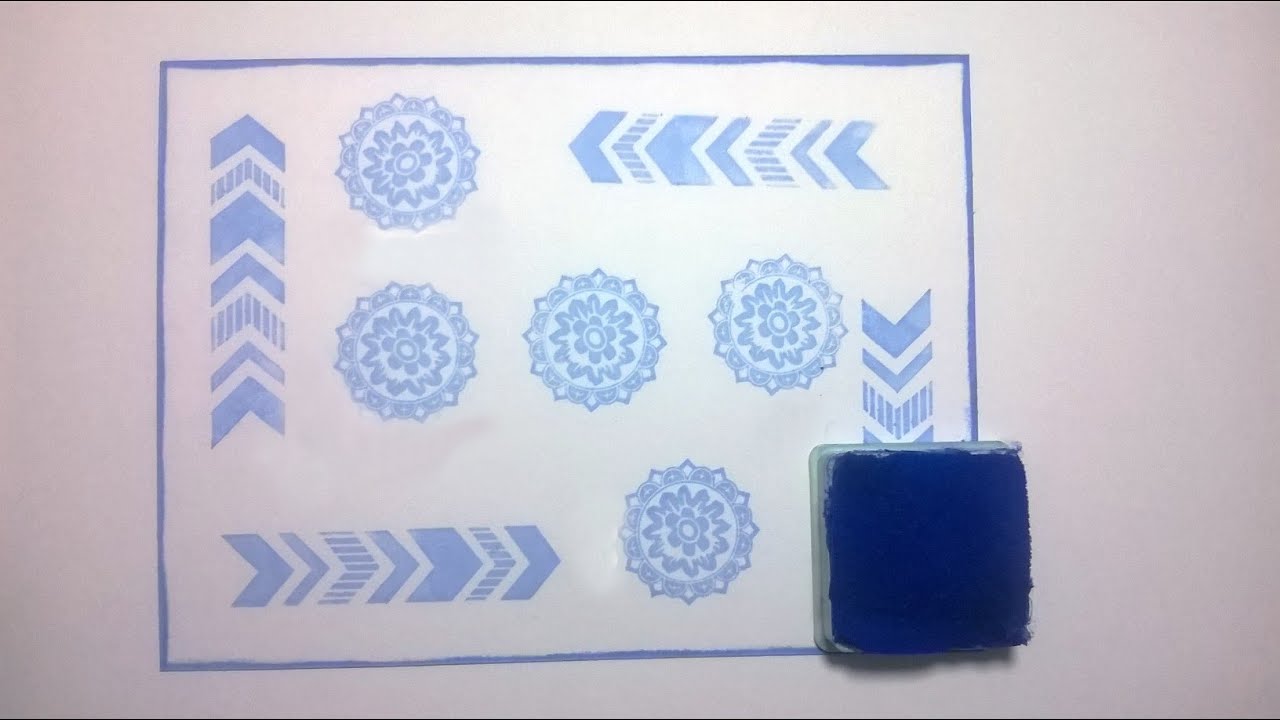 👉 TINTAS Scrapbooking DIY. Almohadilla SELLOS y sustituto de tintas DISTRESS. [2021]