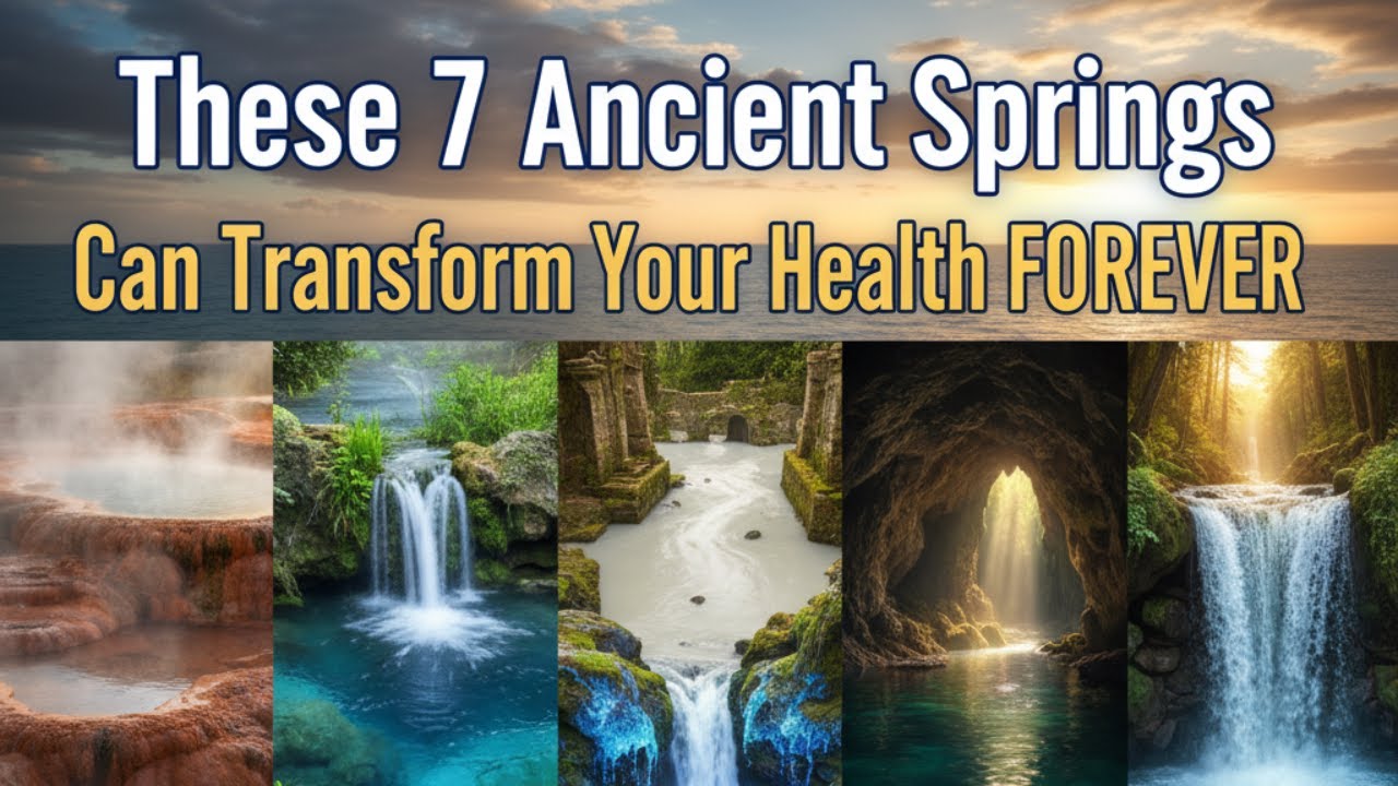 These 7 Ancient Springs Can Transform Your Health Forever 🌊 (Natural Energy Boost)