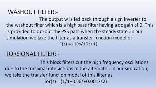 power system stabilizer ppt