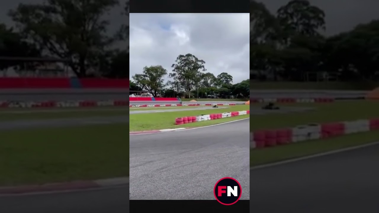 Formula E Driver Felipe Massa Enjoying Some Go-Karting! 