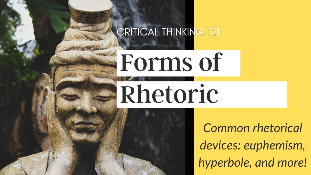 critical thinking and rhetoric