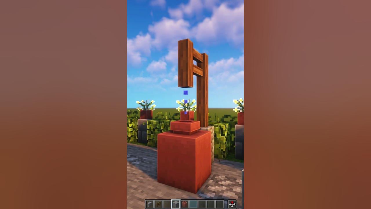 How to build a cool faucet Minecraft YouTube