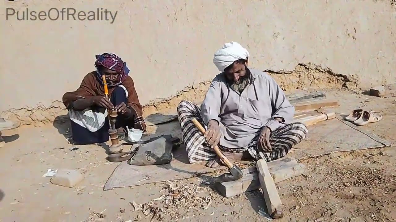 Old-School Woodworking in a Village | Pure Handcraft Skills (No Machines)