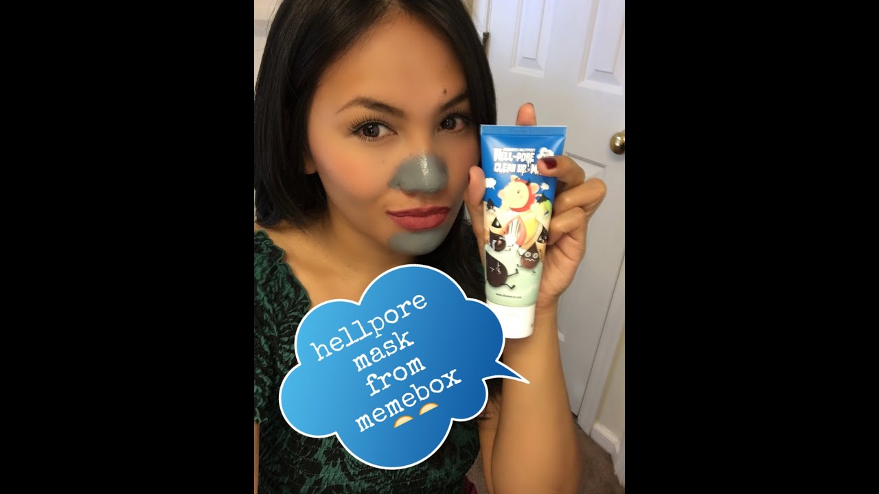 HELLPORE blackhead cleanup mask from memebox(honest review)