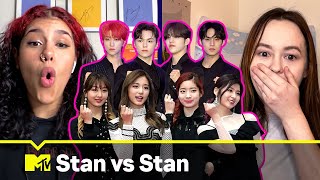 It’s A K-Pop Showdown! Twice vs Seventeen: Whose Fans Know Them Best? | Stan vs Stan | MTV