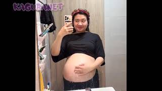 TWIN PREGNANCY BIG BELLY 😘