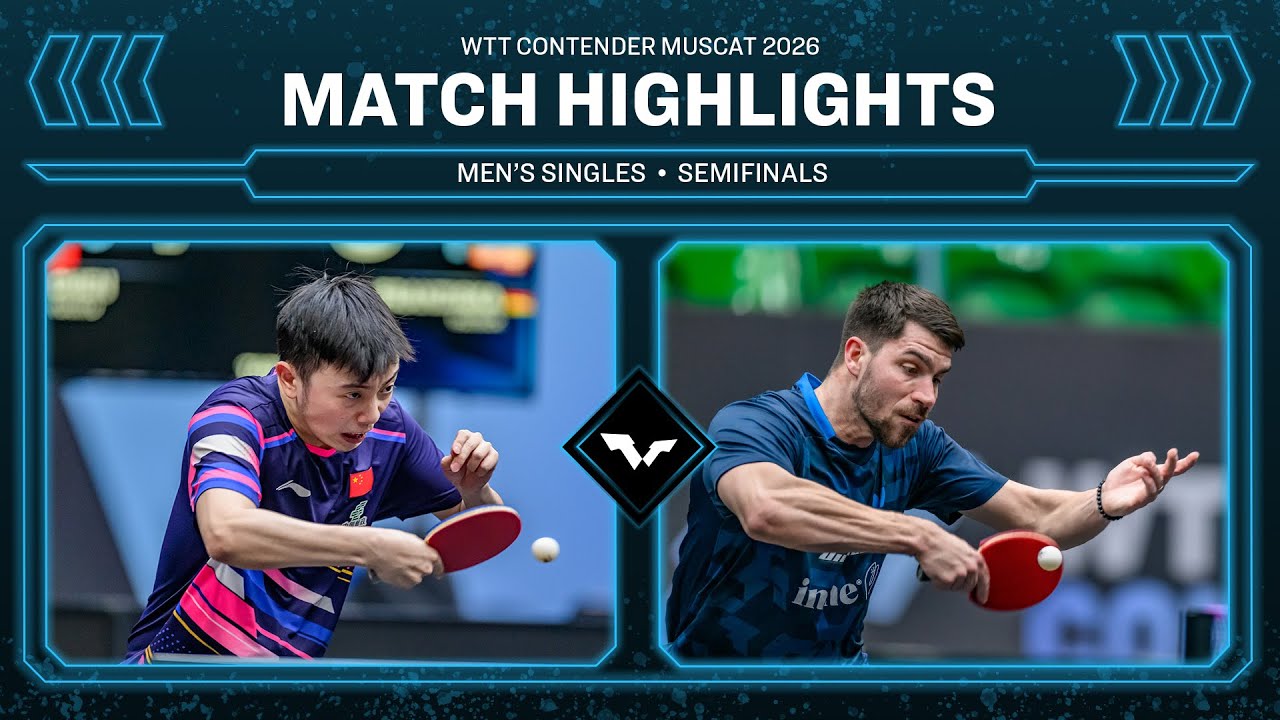 Chen Yuanyu vs Patrick Franziska | MS SF | WTT Contender Muscat 2026