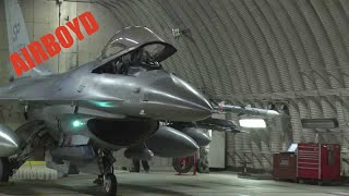 F-16 Preflight And Takeoff Spangdahlem