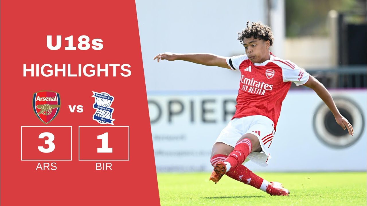 COMEBACK! Arsenal U18 3-1 Birmingham City | Full Match Highlights | U18 Premier League (14/02/26)