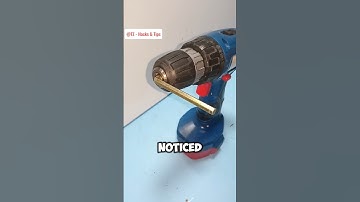 Useful DIY Universal Tool Holder from an old drill chuck #ytshorts #diy #tools #homehacks #tips #yt