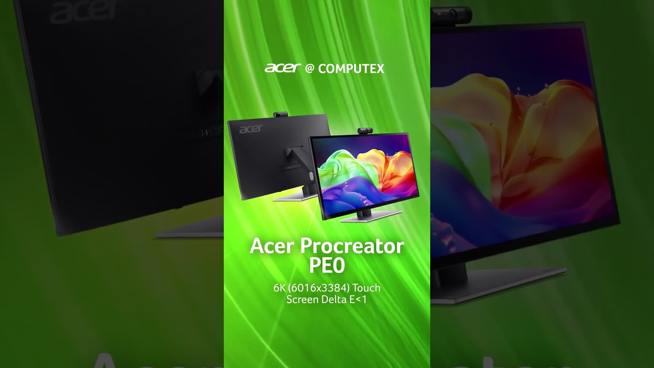 Computex 2025 - Acer ProCreator PE320QXT
