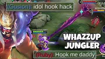 Enemy Jungler is Fed Up by Franco Insane Hooks | MLBB