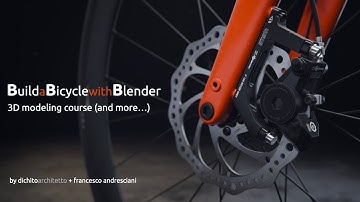 Build a Bicycle with Blender, 3D modeling course (and more...)