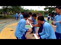 Games Kerja Sama " Estafet Bola Pingpong"