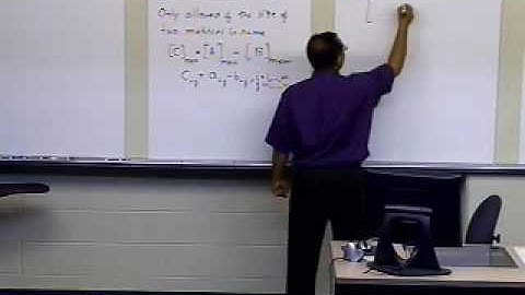 Chapter 04.01: Lesson: Subtracting Two Matrices