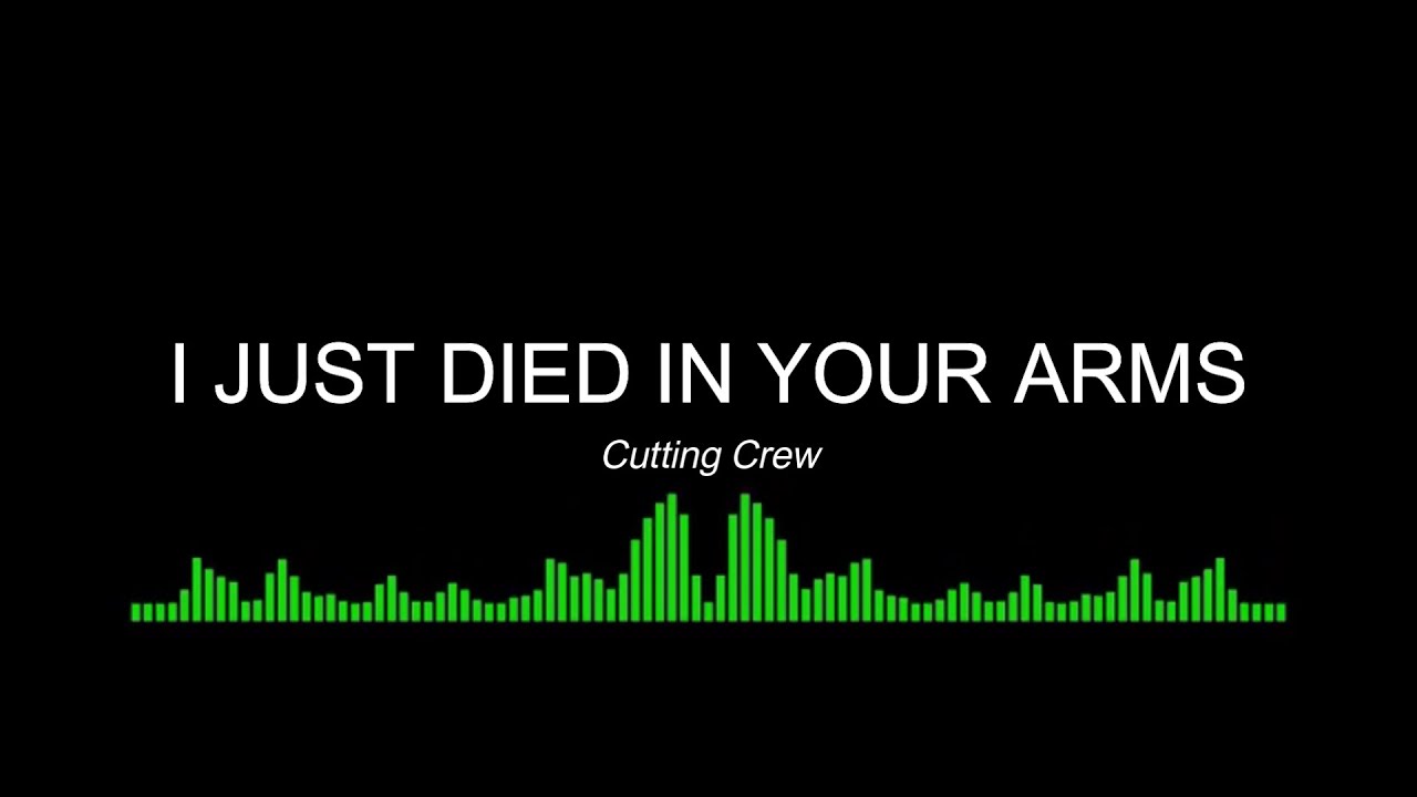 I just died in your arms YouTube